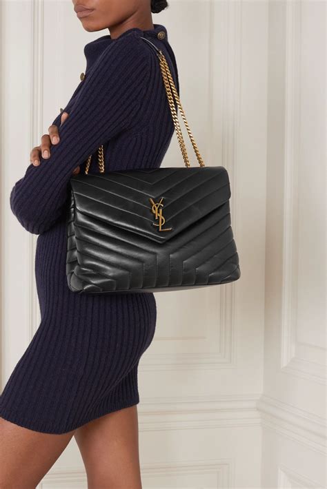 ysl handbag quilted|ysl quilted shoulder bag.